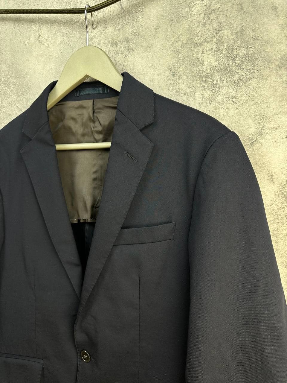 Hackett × Loro Piana Hackett Mayfair x Loro Piana Navy Stretch Wool Blazer Jacket Size 48L - 5 Thumbnail