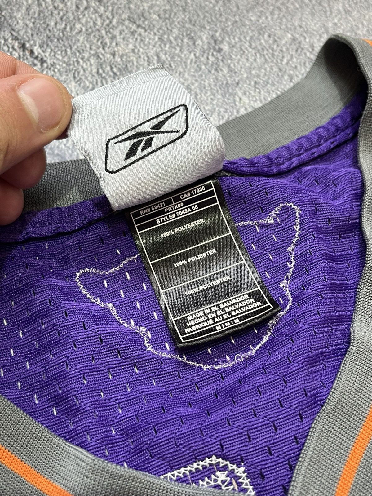 Reebok Vintage Y2K Phoenix Suns Steve Nash Reebok Jersey Size US M / EU 48-50 / 2 - 5 Thumbnail