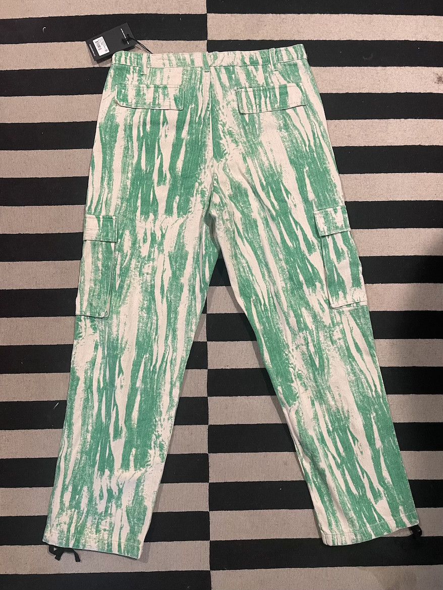 Pleasures Buzz Cargo Pants in Green Size US 32 / EU 48 - 2 Thumbnail