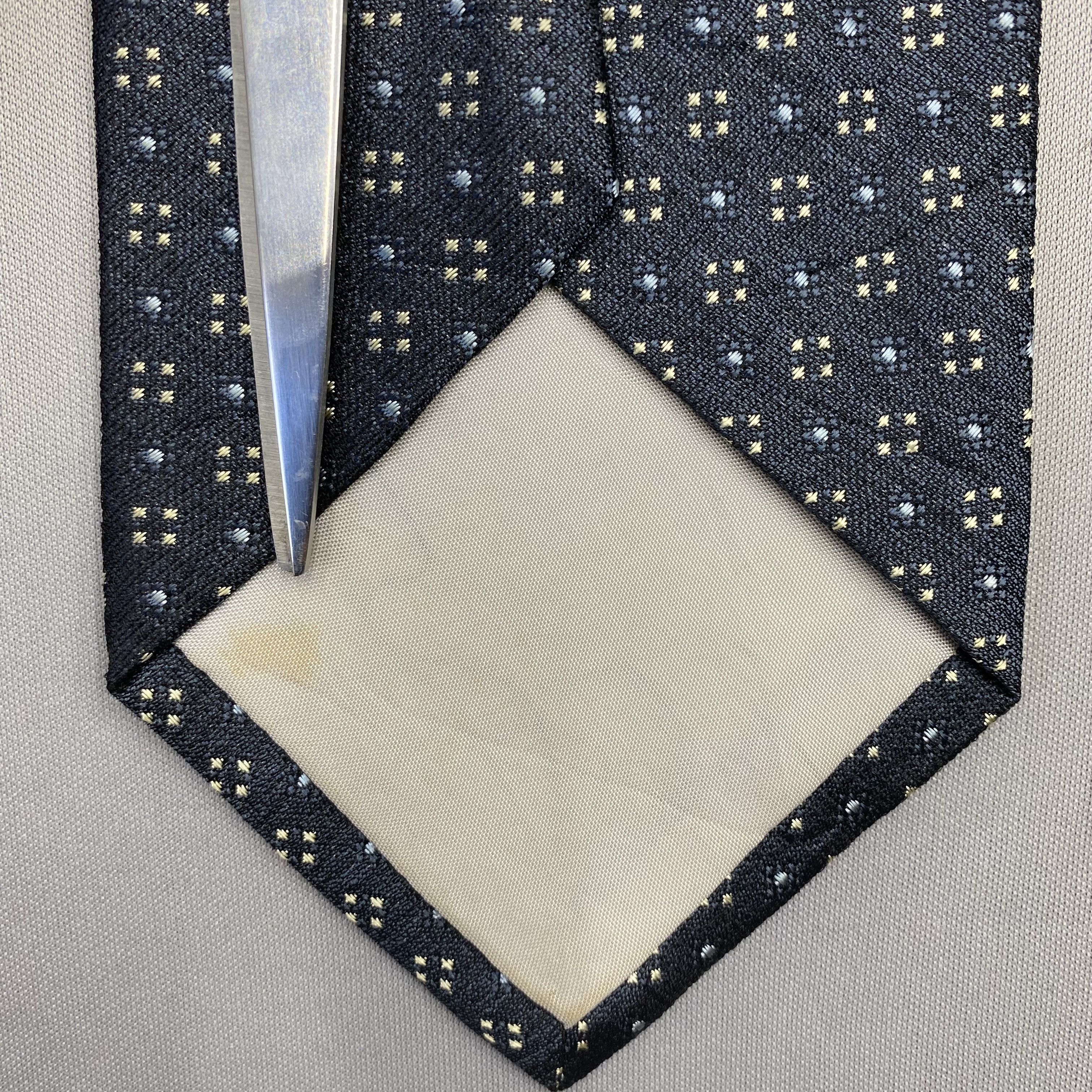 Japanese Brand Vintage Pierre Balmain SILK Necktie Cravate Pure Silk Size ONE SIZE - 9 Thumbnail