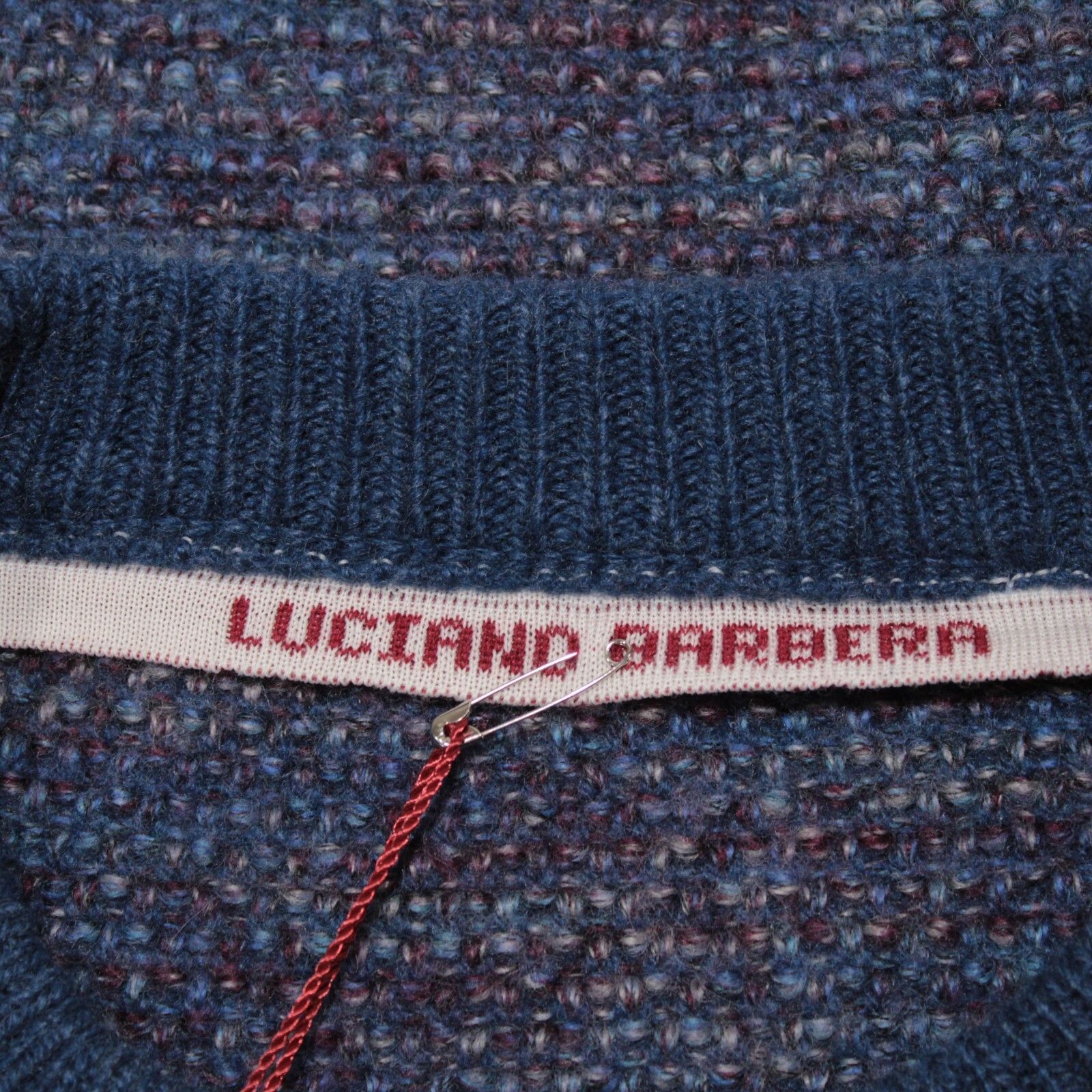 Luciano Barbera Luciano Barbera Sweater Size US M in Blue Size US M / EU 48-50 / 2 - 8 Thumbnail