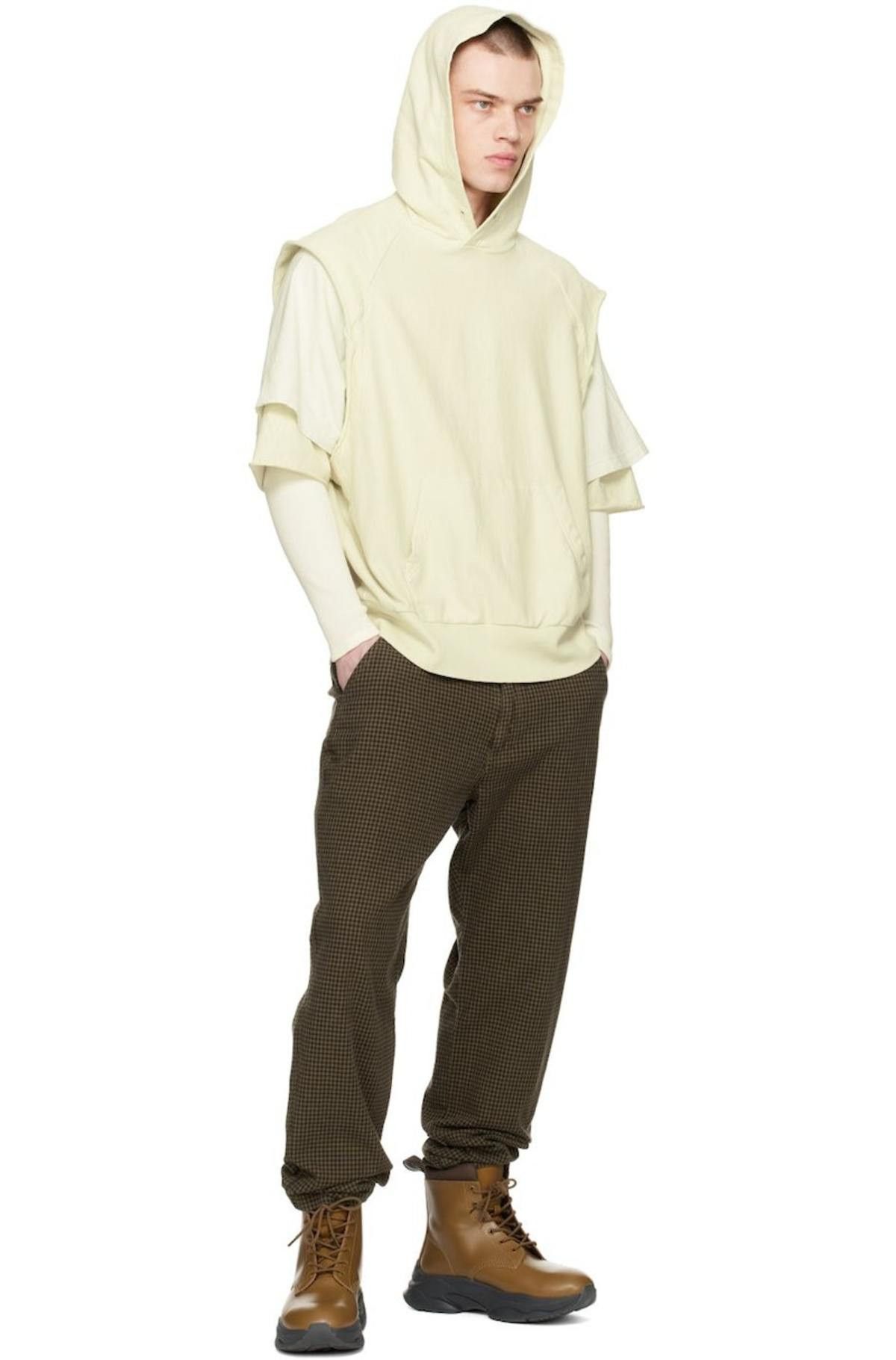 Undercover UNDERCOVER MENS LAYERED SLEEVE HOODIE Size US XL / EU 56 / 4 - 3 Thumbnail