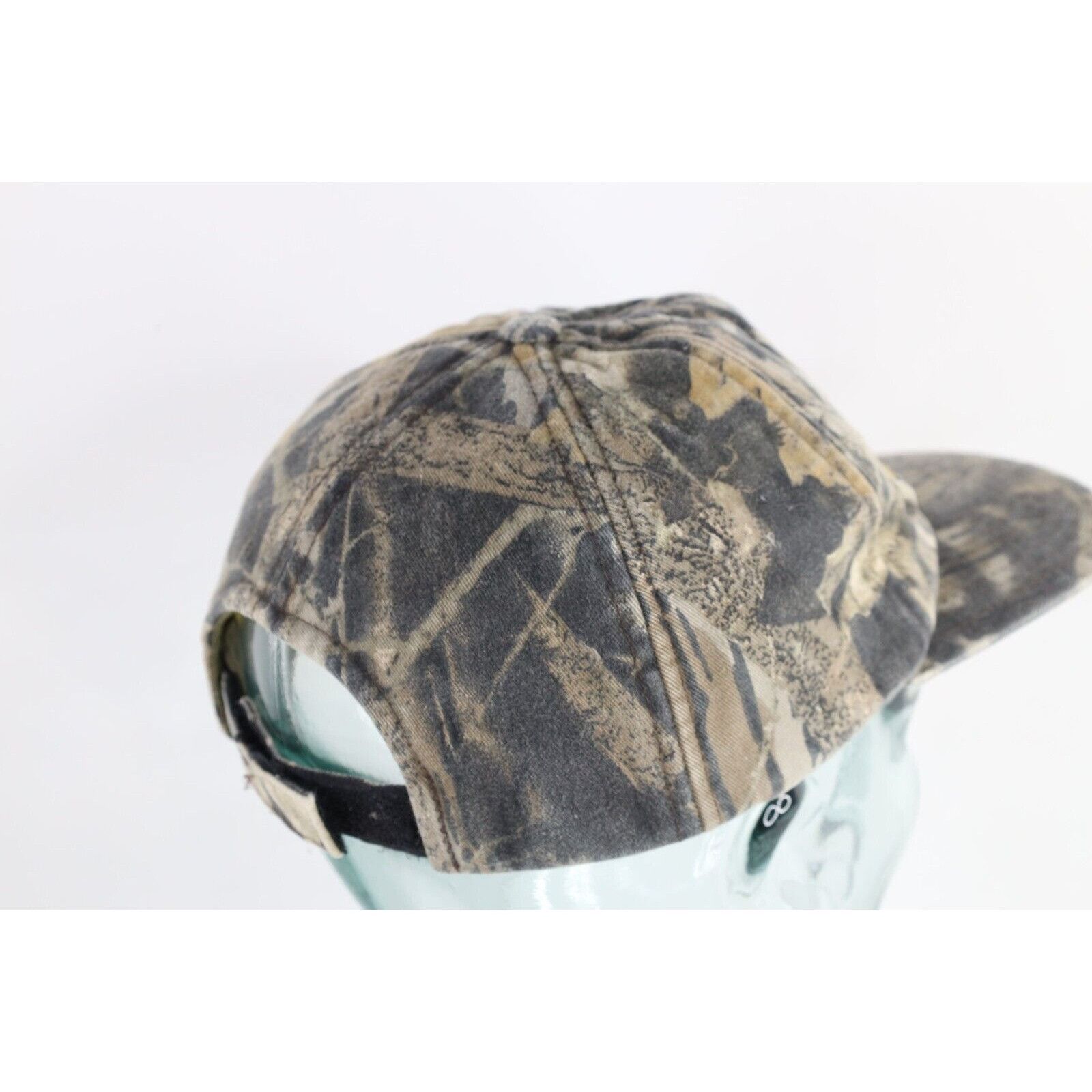 Vintage Vintage 90s Mossy Oak Camouflage Scent Blocker Quilted Hat Size ONE SIZE - 5 Thumbnail