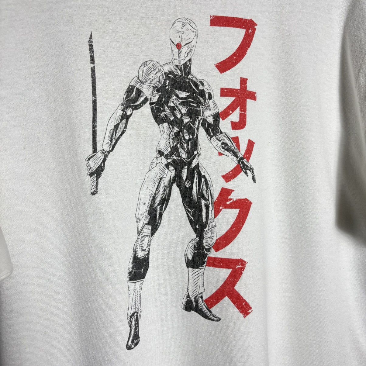 Playstation Vintage Y2K Metal Gear Solid Gray Fox Cyborg Ninja Game Tee Size US L / EU 52-54 / 3 - 3 Thumbnail