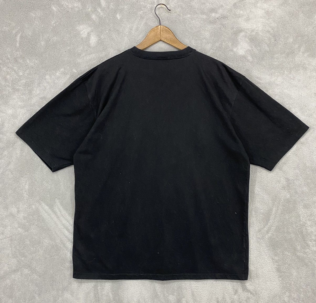 Vintage 💥Y2K SOUL LOS ANGELES BIG LOGO BLACK T-SHIRT Size US XL / EU 56 / 4 - 2 Thumbnail