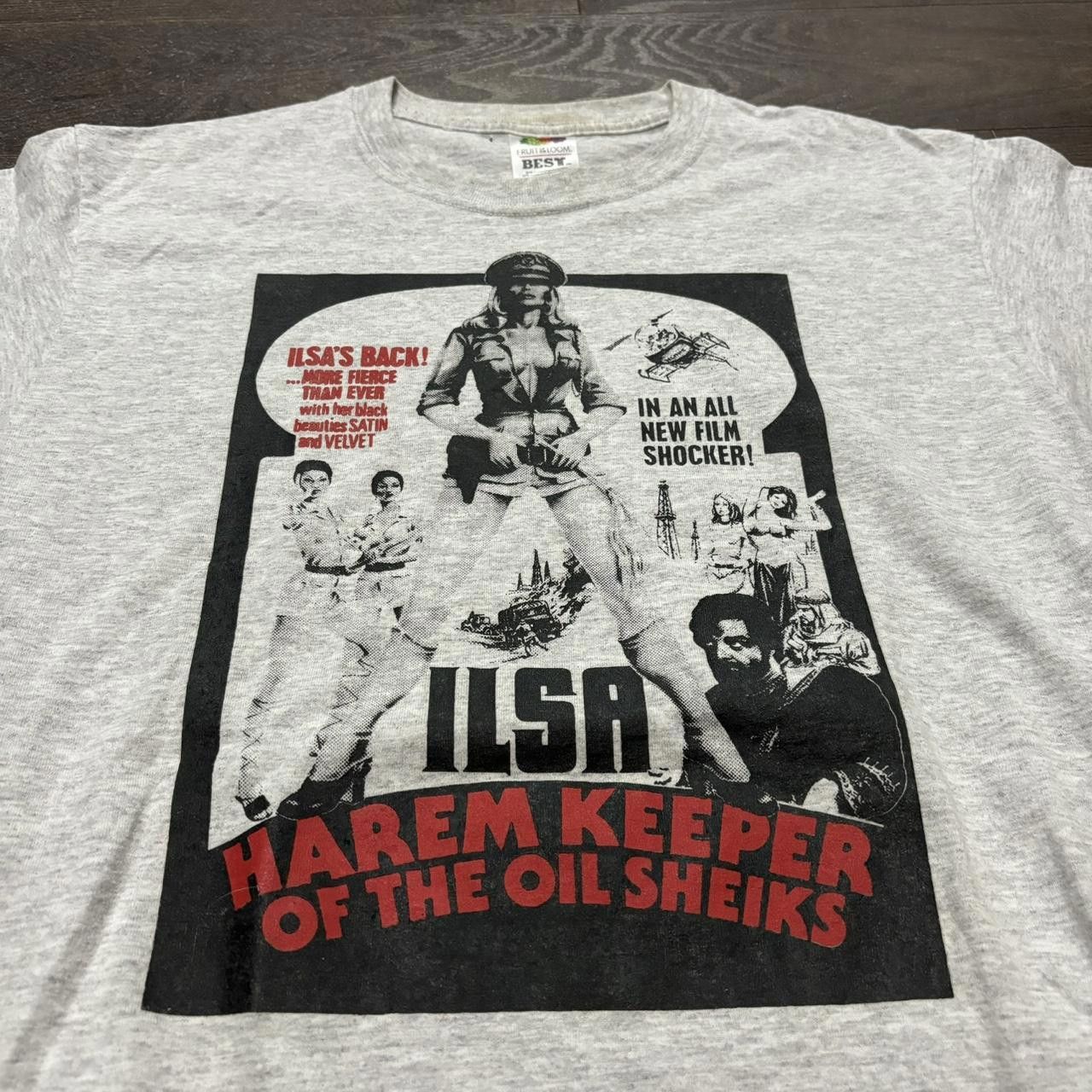 Fruit Of The Loom vintage Ilsa Harem Keeper of the Oil Sheiks t shirt 00s M Size US M / EU 48-50 / 2 - 2 Thumbnail