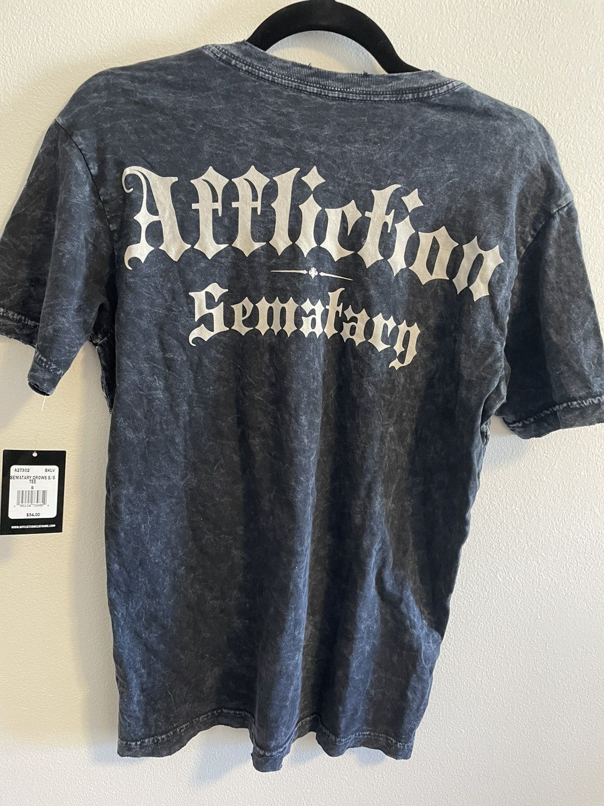 Haunted Mound RARE Affliction Show Exclusive Sematary Crow Tshirt Size US S / EU 44-46 / 1 - 2 Thumbnail