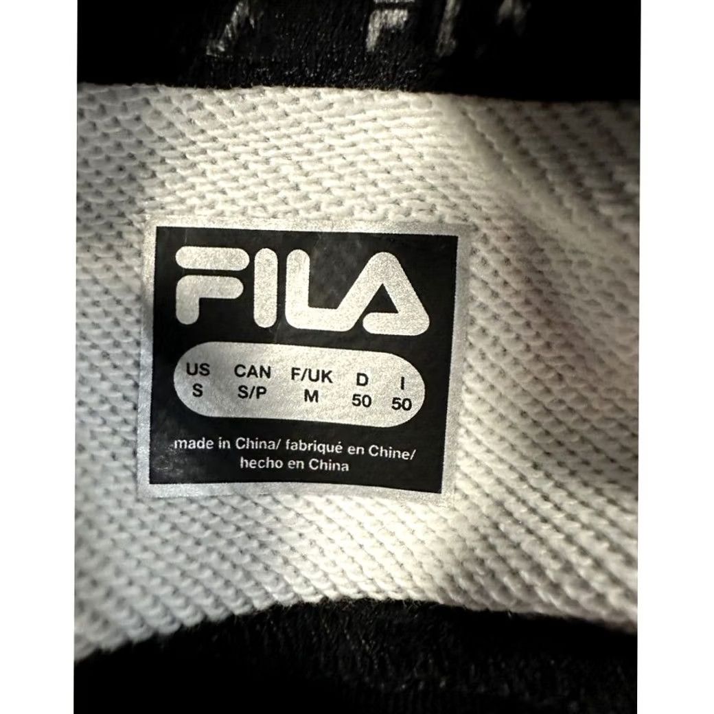 Fila FILA Sport Hoodie Sweatshirt Mens Small Gray Tie Dye Pullover Logo Hoodie Pockets KNIT Casual New without Tags Size US S / EU 44-46 / 1 - 4 Thumbnail