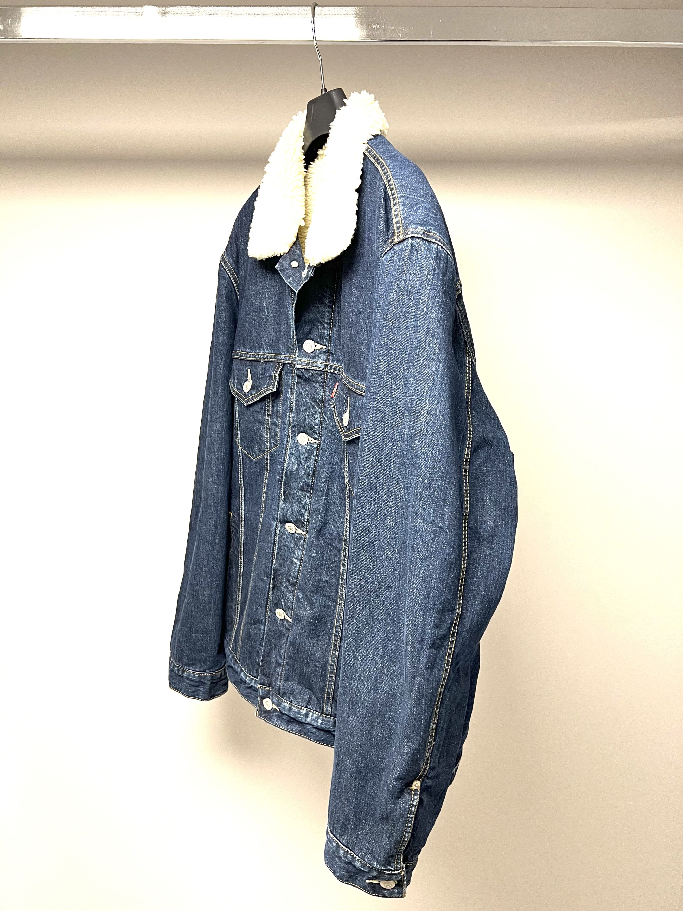 Levi's LEVI'S SHERPA LINED DENIM TRUCKER JACKET SIZE XL Size US XL / EU 56 / 4 - 8 Thumbnail