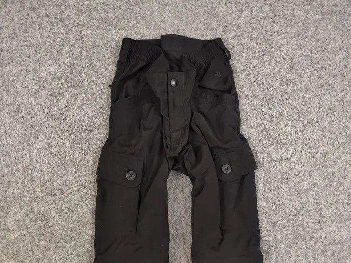 The North Face Vintage The North Face Cargo Black Track Pants x Shorts Y2K Size US 32 / EU 48 - 2 Thumbnail