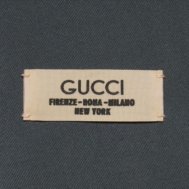 Gucci o1mt1gz0525 Wool Gabardine Formal Jacket in Dark Grey Size US S / EU 44-46 / 1 - 3 Thumbnail