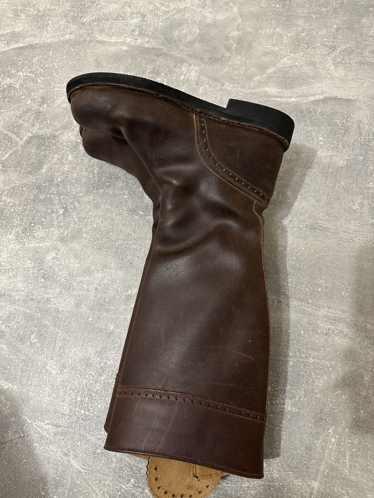 Vintage Vintage high boxer boots moto biker shoes core Size US 8 / IT 38 - 12 Thumbnail
