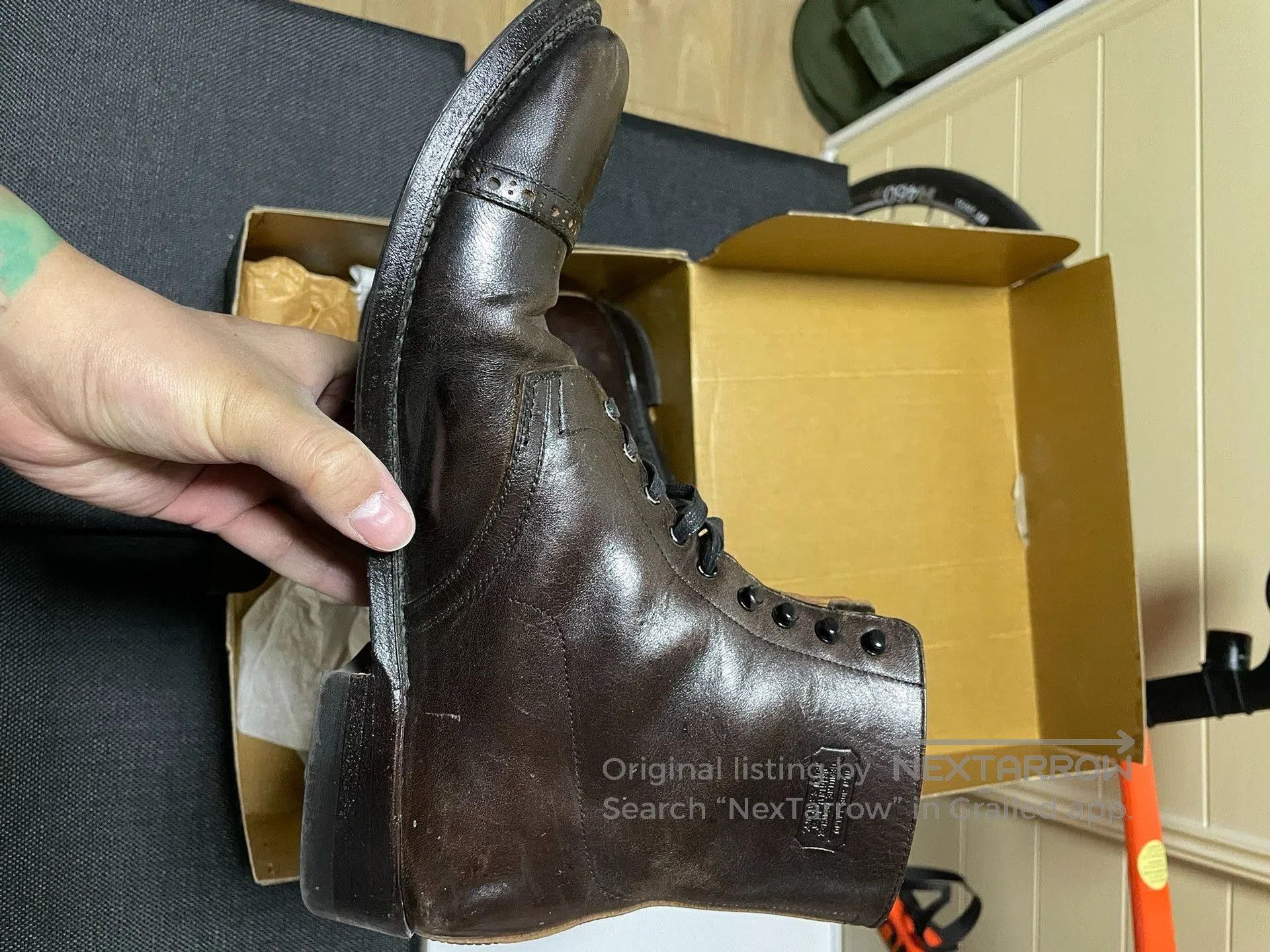 Old Joe Old Joe Work Boots. Size US 8.5 / EU 41-42 - 3 Thumbnail