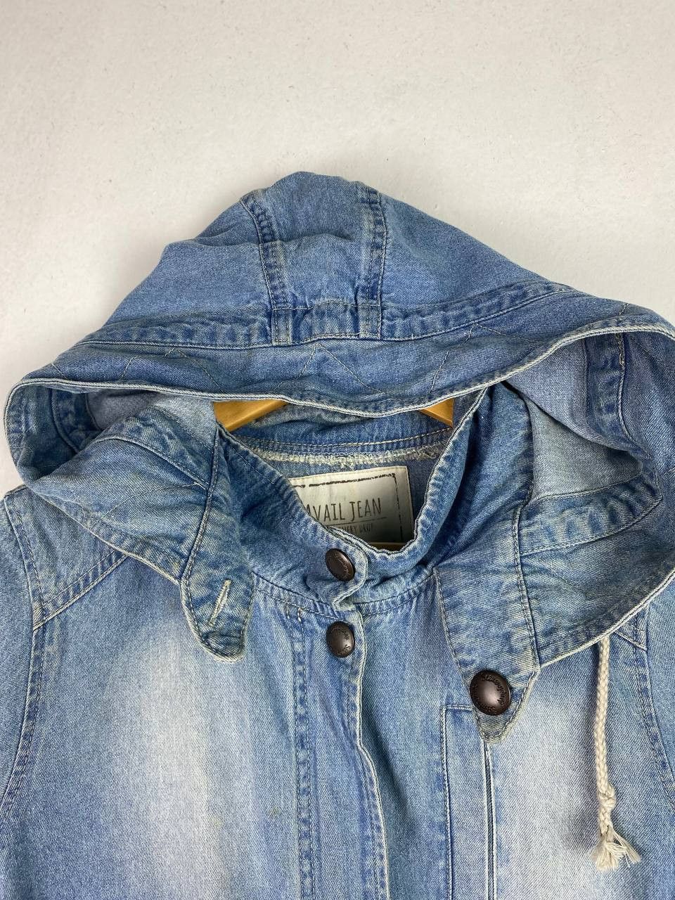Japanese Brand vintage japanese brands denim hoody nice design Size US M / EU 48-50 / 2 - 2 Thumbnail