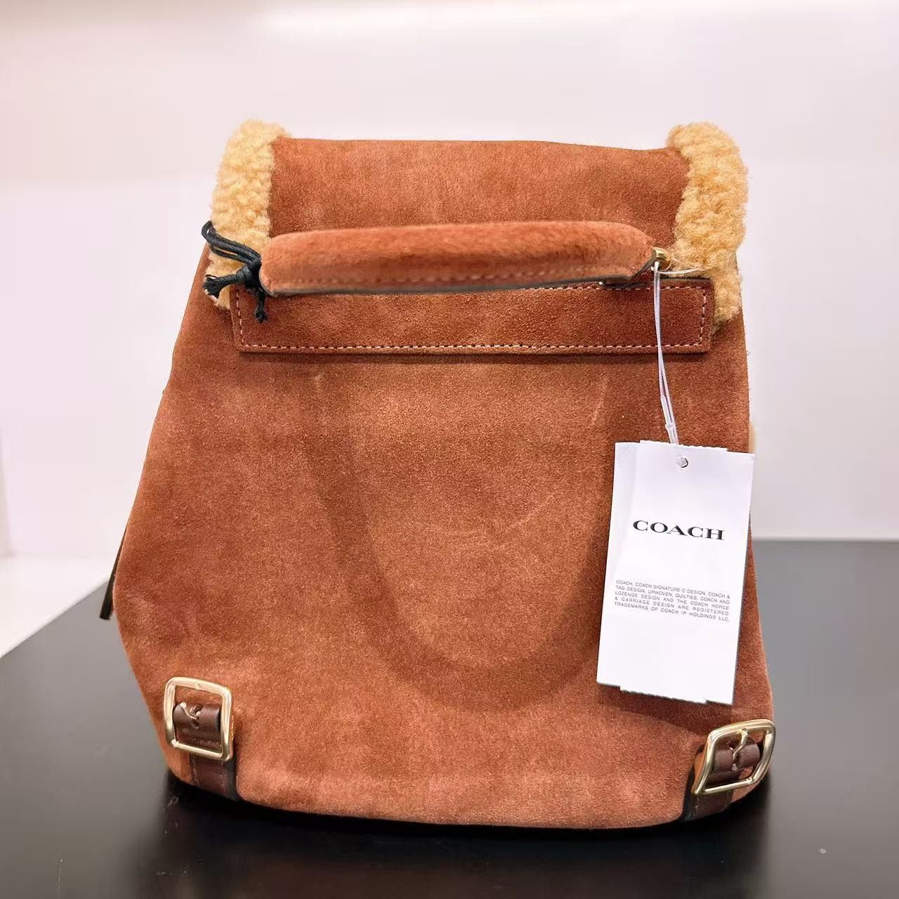 Coach CCZ25 Hadley Backpack Vintage Brown Multi Size ONE SIZE - 3 Thumbnail