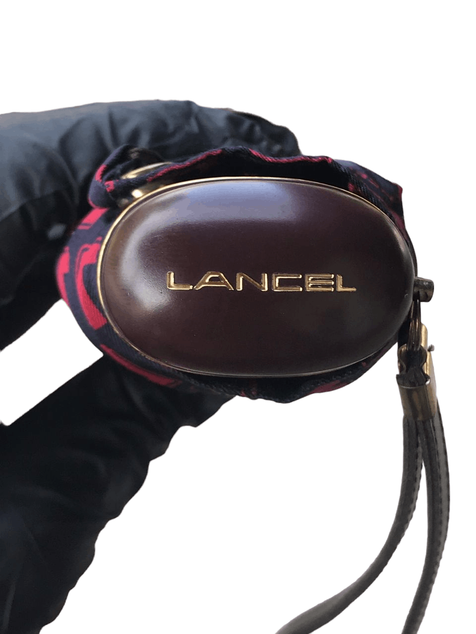 Designer × Lancel Lancel Monogram Umbrella & Leather Card Holder Size ONE SIZE - 3 Thumbnail