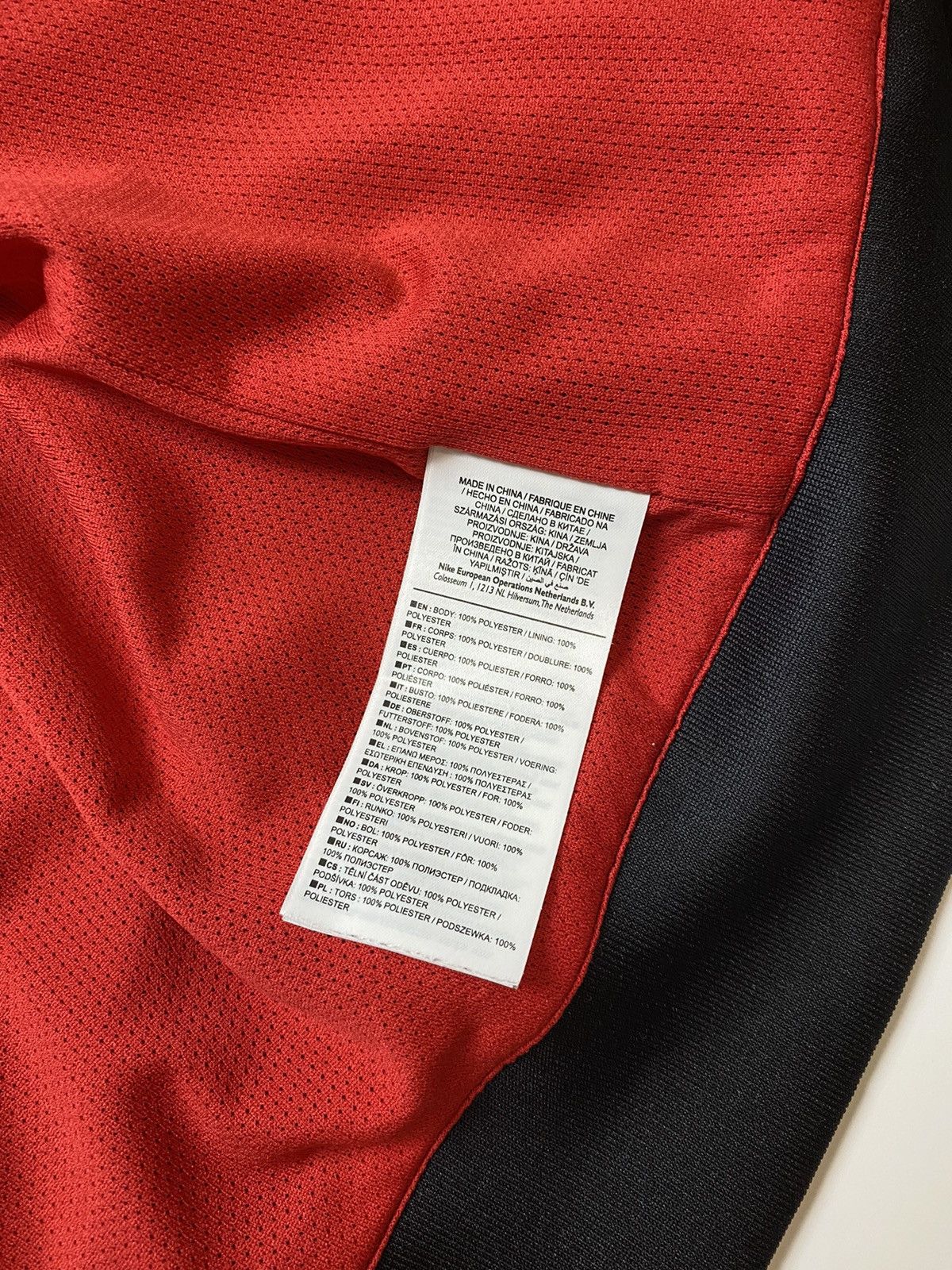 Nike Nike Manchester United zip jacket footbal track vintage Size US L / EU 52-54 / 3 - 6 Thumbnail