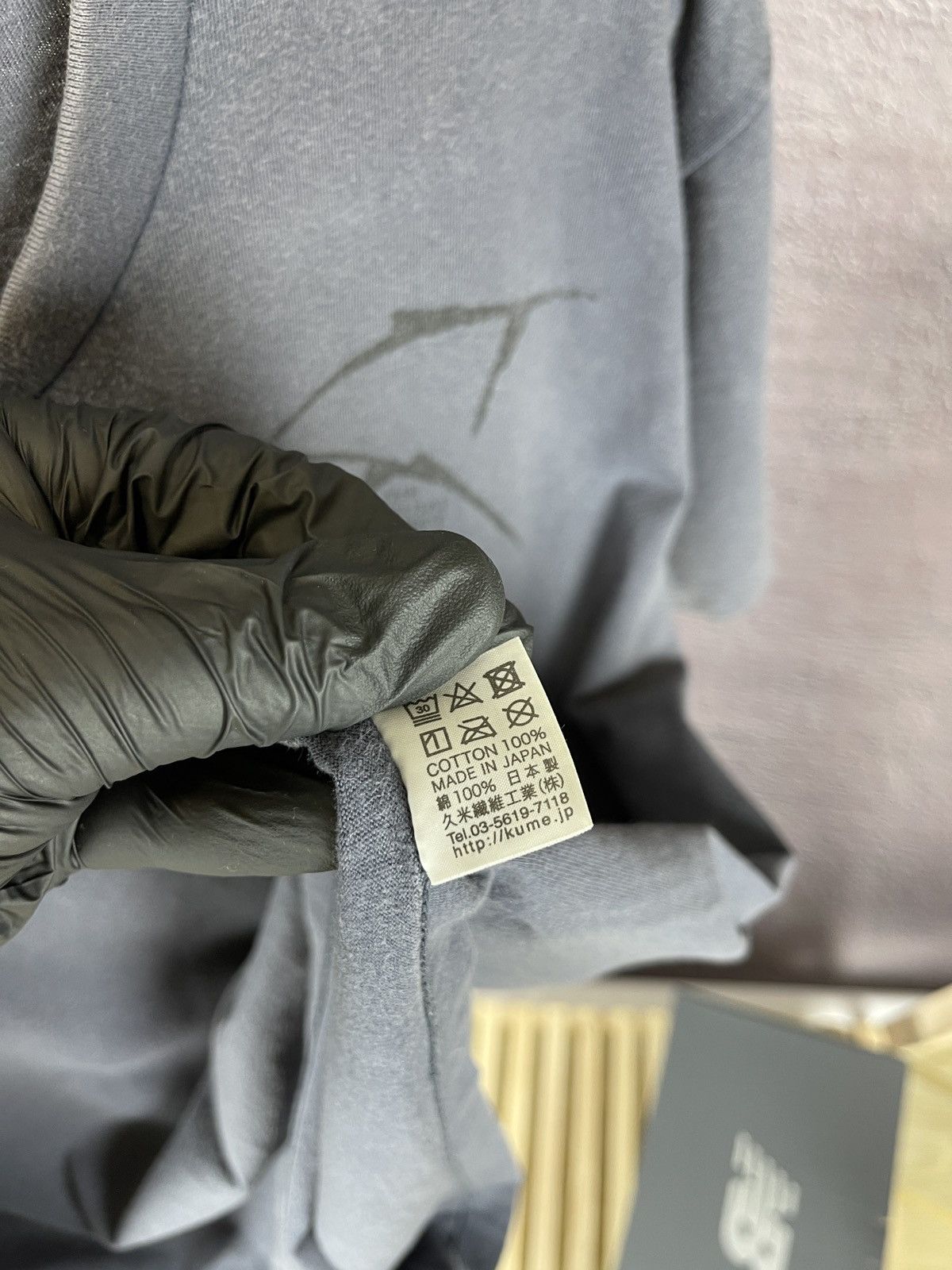 Japanese Brand VINTAGE Faded KUME JP TOKYO 1935 RAKU TEE SHIRT JAPAN Rare Size US L / EU 52-54 / 3 - 15 Thumbnail
