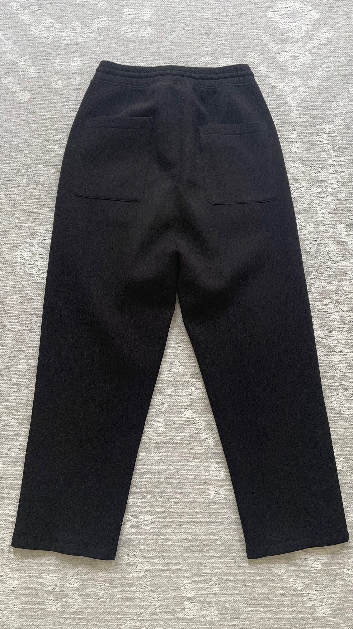 AMI AMI Paris black wool wide leg sweatpants S pants US30 Size US 30 / EU 46 - 2 Thumbnail