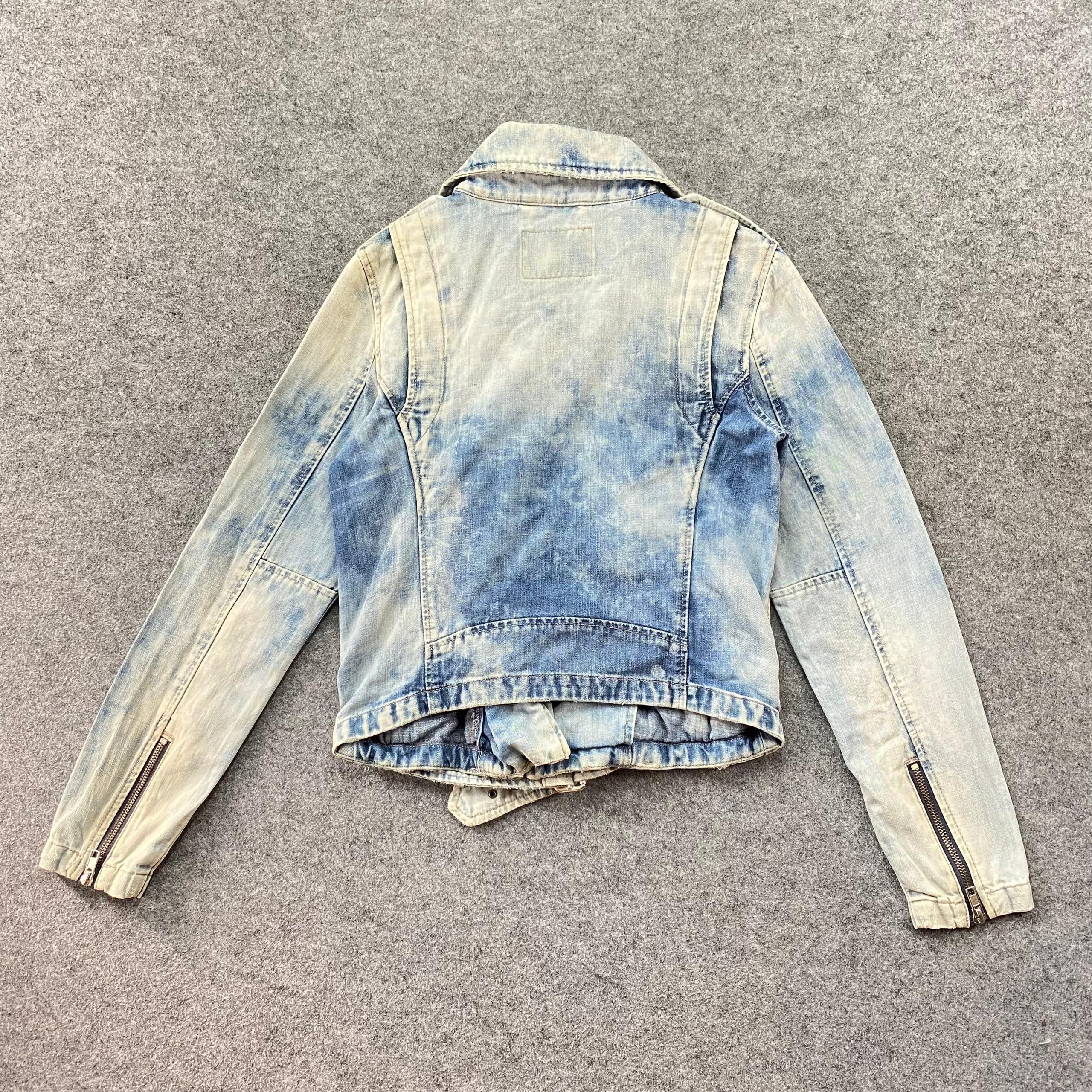 Diesel Vintage Diesel Industry Punk Denim Jacket Size L / US 10 / IT 46 - 5 Thumbnail