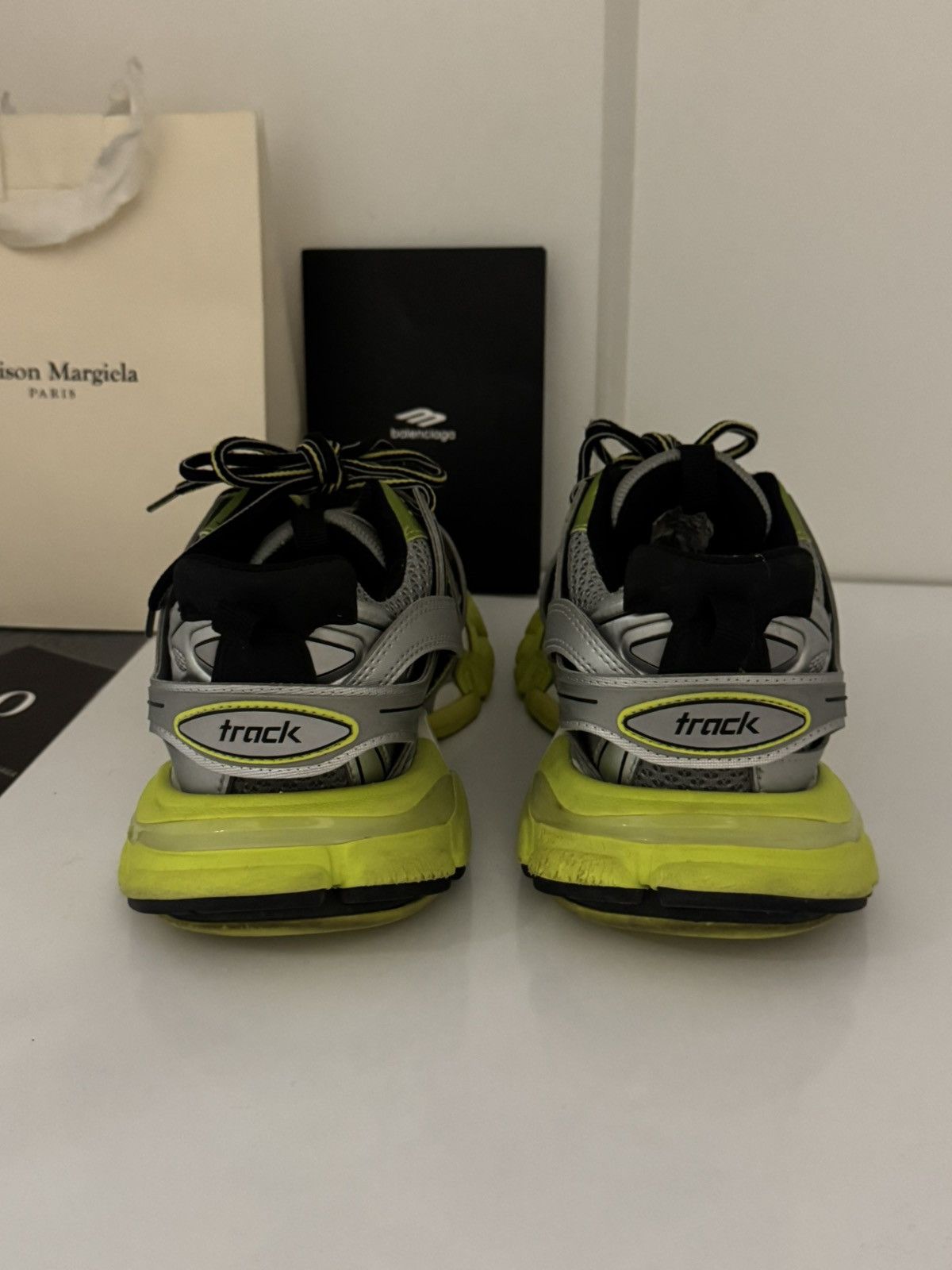 Balenciaga ✅Balenciaga track 1 Silver green 41 Size US 7 / EU 40 - 5 Thumbnail