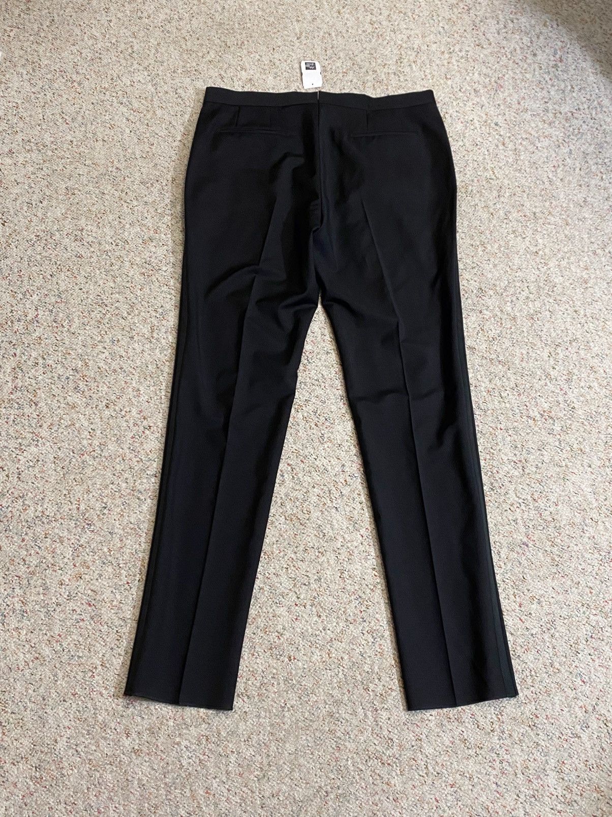 Z Zegna Zegna Flat Front Tuxedo Trousers size 7-54R/ fit 36” waist Size 54R - 7 Thumbnail