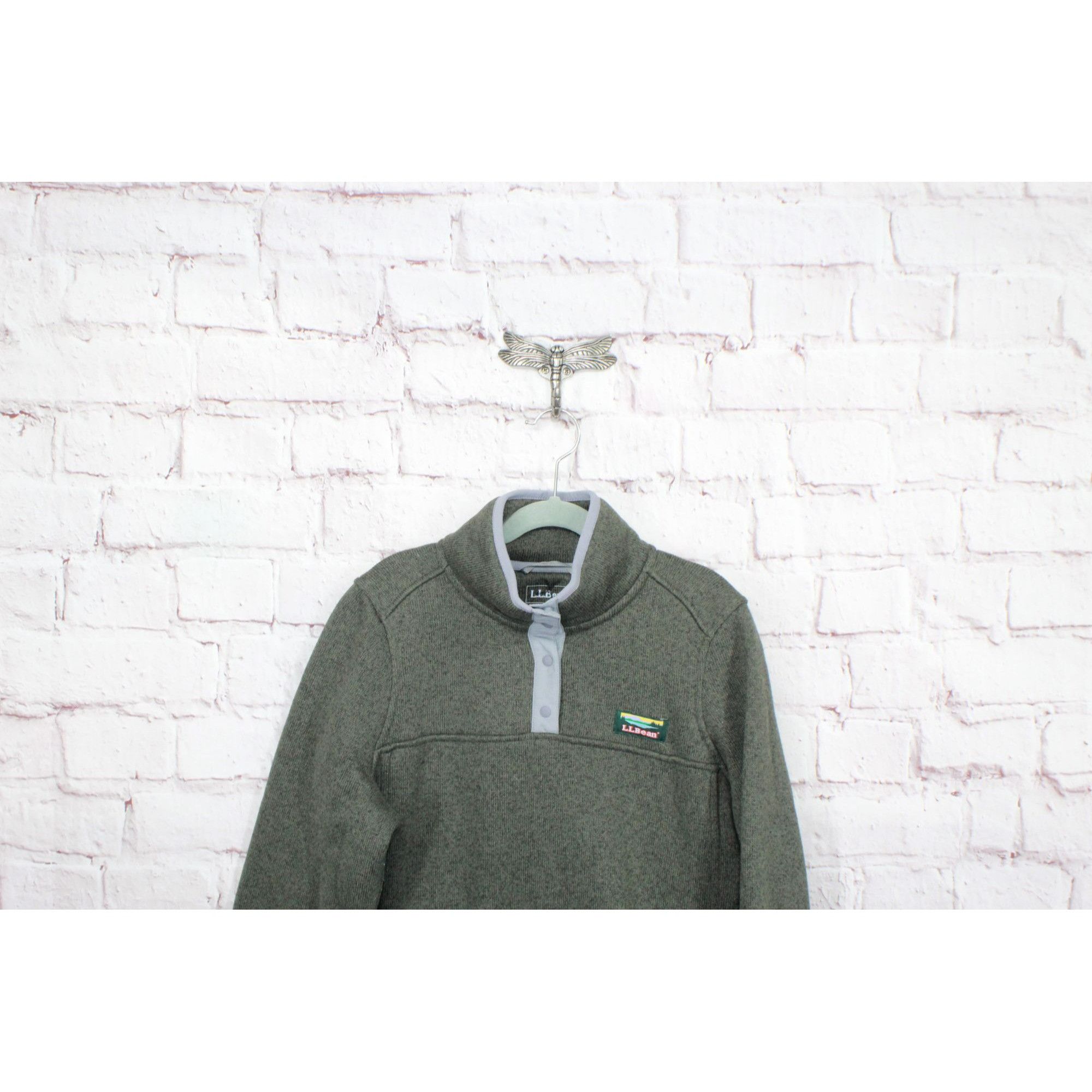 L.L. Bean LL Bean Women's Sweater Fleece Pullover Rugged Size XS / US 0-2 / IT 36-38 - 9 Thumbnail