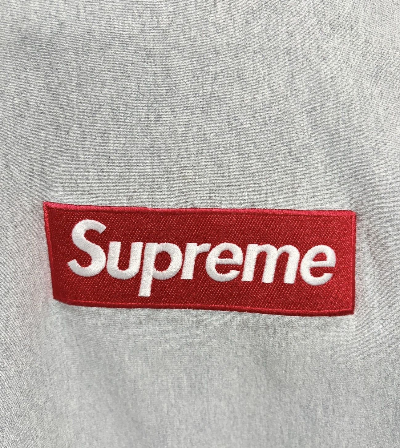 Supreme FW17 Supreme Box Logo Hoodie Heather Grey Size US M / EU 48-50 / 2 - 2 Thumbnail