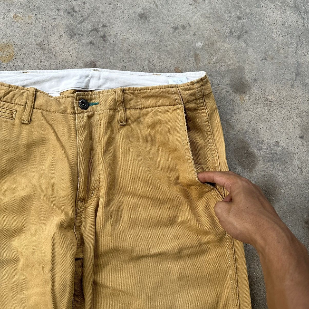 Global Work × Japanese Brand GLOBAL WORK TROUSERS W30 L31 VINTAGE JAPANESE BLANK PANTS Size US 30 / EU 46 - 5 Thumbnail
