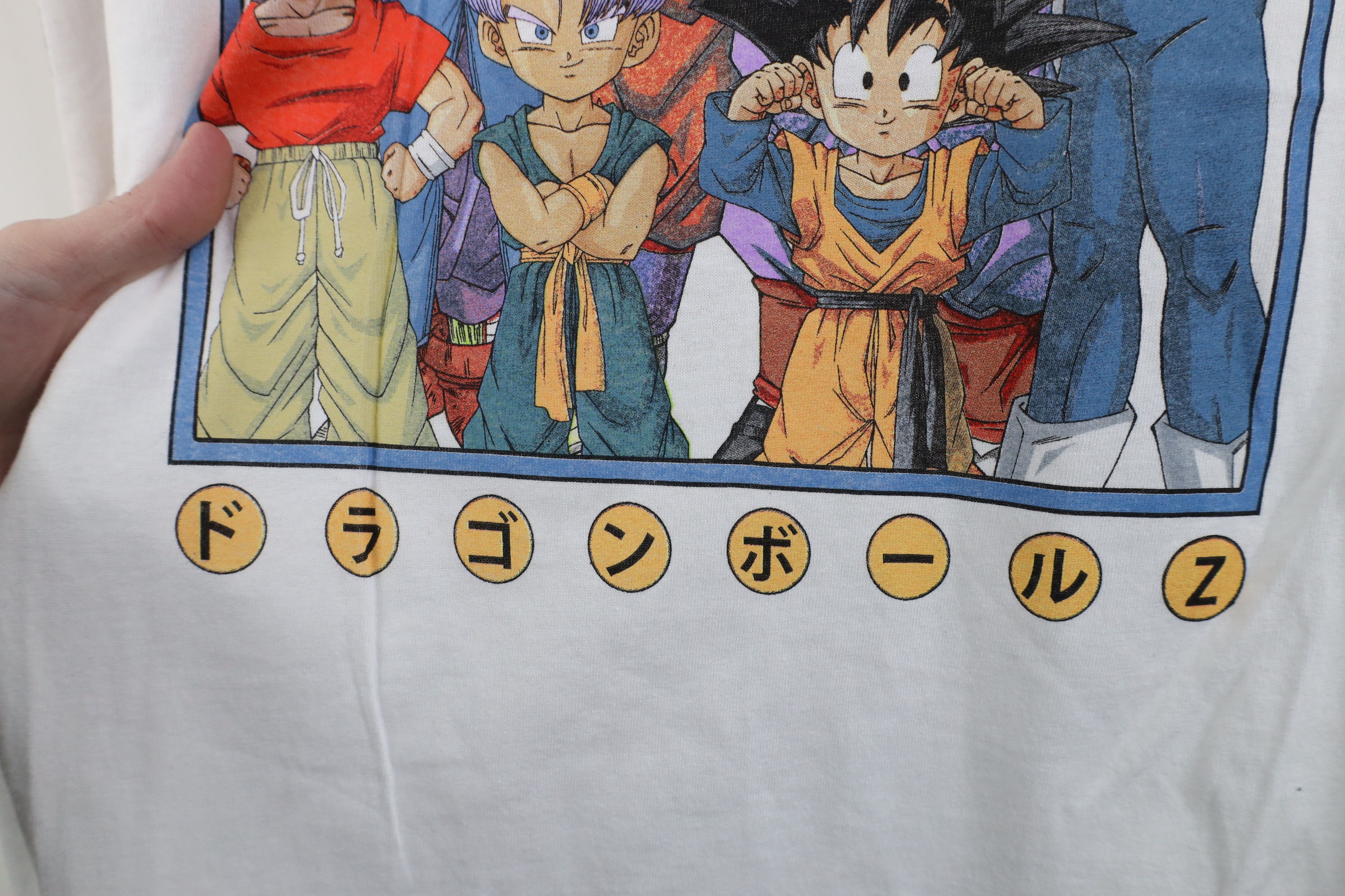 Vintage Deadstock Vintage Y2K Dragon Ball Z Spell Out Anime T-Shirt Size US XL / EU 56 / 4 - 7 Thumbnail