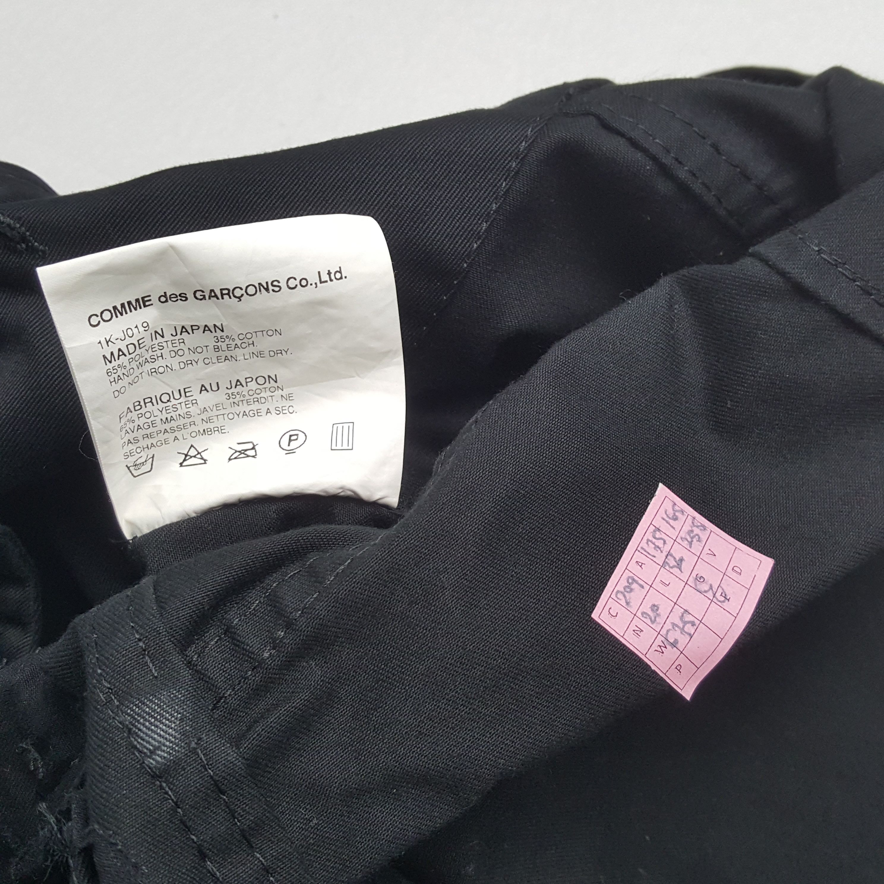 Comme des Garcons Black × Designer × Vintage COMME DES GARCONS BLACK Japanese Brand Fashion Jacket Size US XS / EU 42 / 0 - 6 Thumbnail