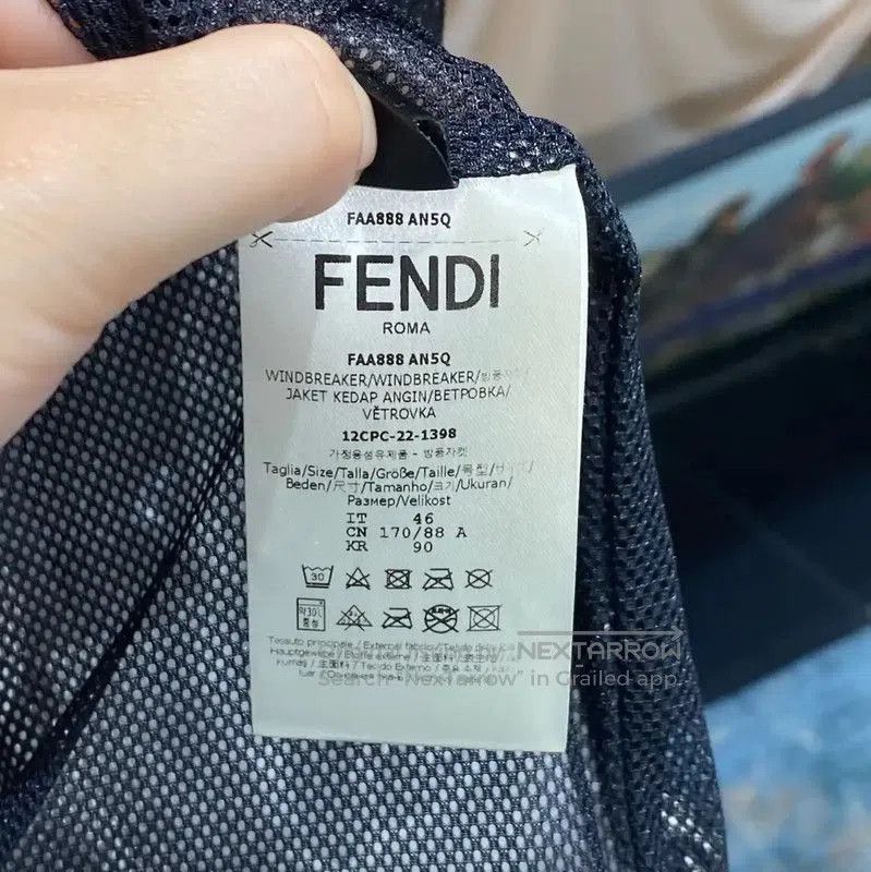Fendi Fendi Colorblock Nylon Women's Jacket . Size M / US 6-8 / IT 42-44 - 4 Thumbnail