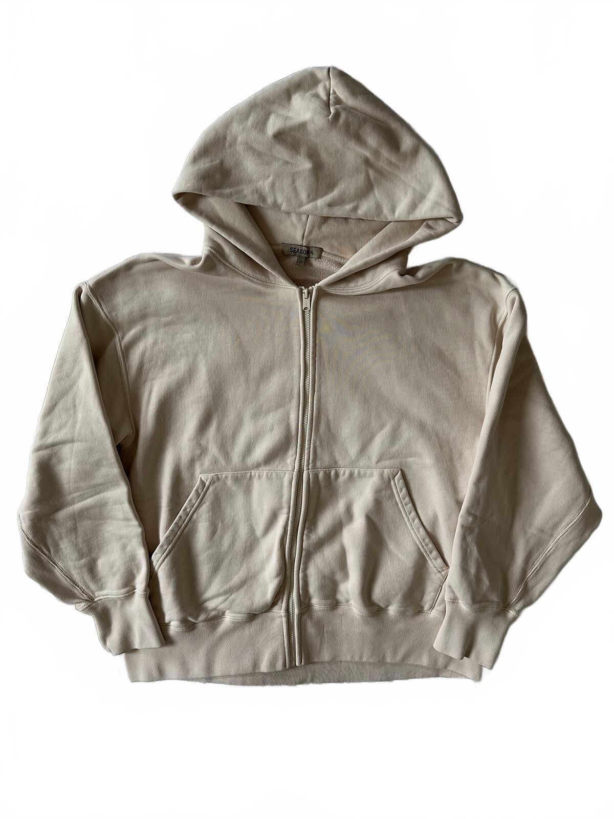 Yeezy Yeezy Season 10 Cropped Zip-Up Hoodie (HD-10, Size 3) | Grailed