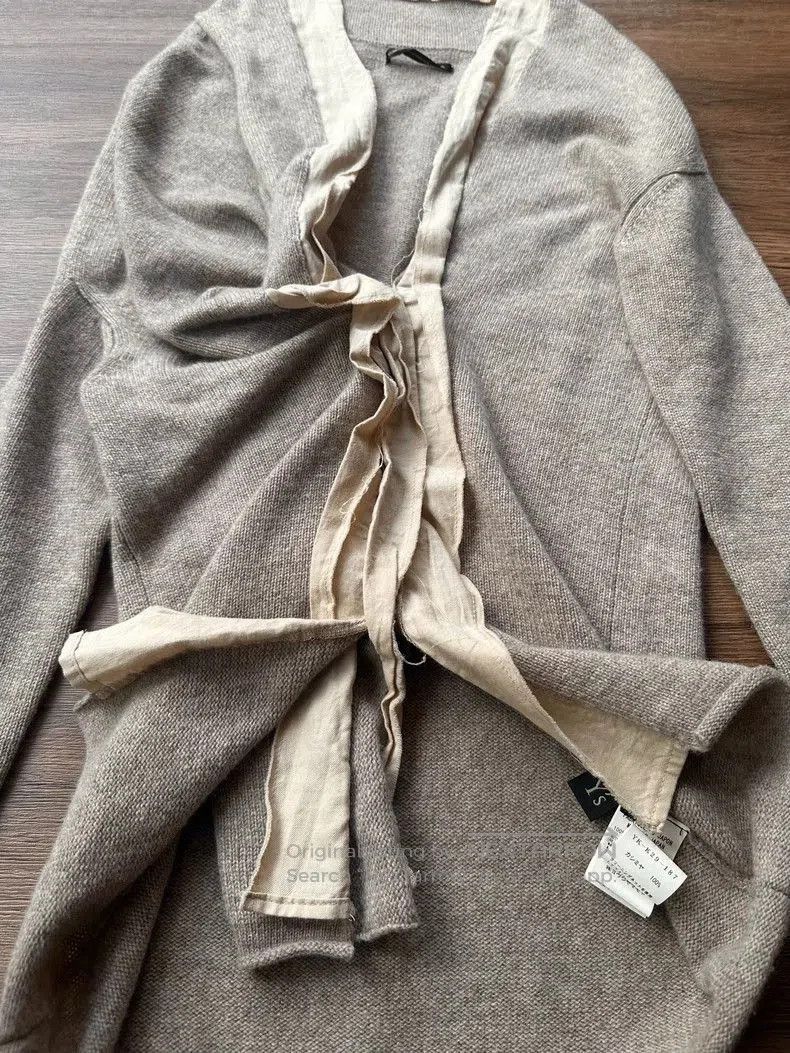 Yohji Yamamoto Y's Yohji Yamamoto Cashmere Knit Top Size US M / EU 48-50 / 2 - 5 Thumbnail