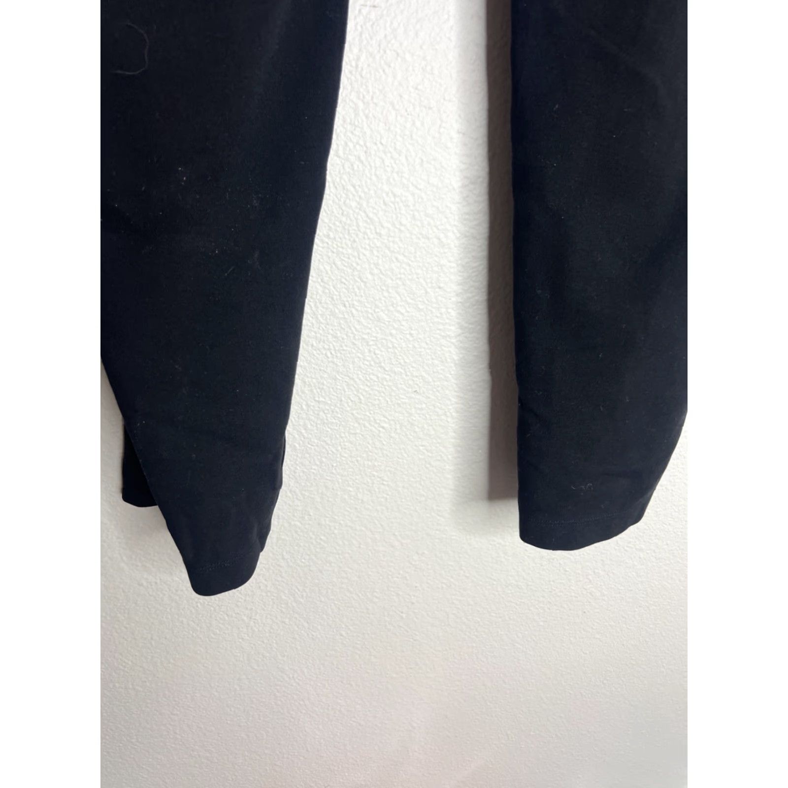 Eileen Fisher Eileen Fisher Jogger Pants Women Medium Black Tencel Spandex Pleated High Rise Slouchy Jersey Knit Tapered Leg Casual Loungeable EUC Size M / US 6-8 / IT 42-44 - 5 Thumbnail
