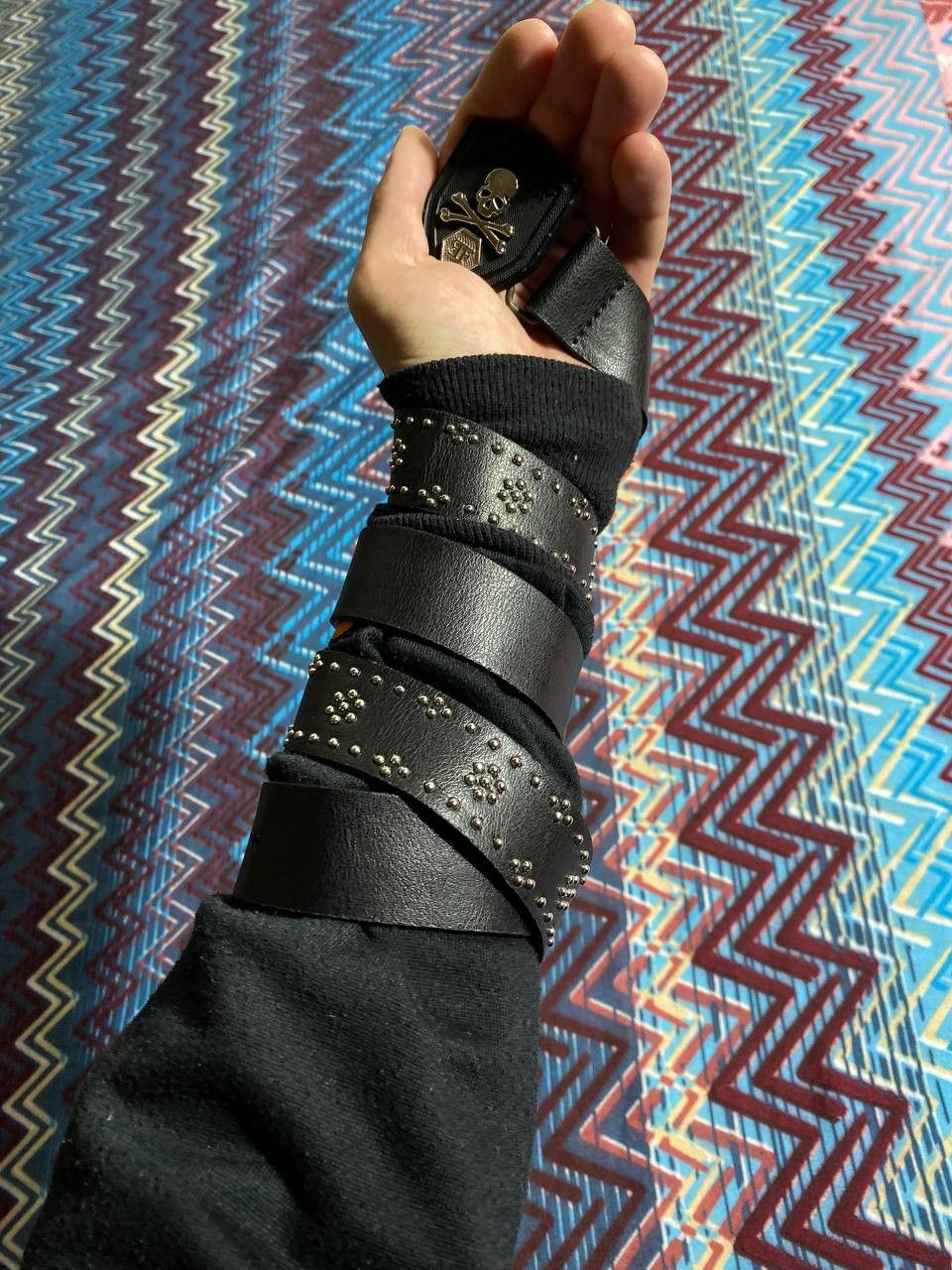 Japanese Brand Vintage 90s Punk Belt Leather Band Rock Y2K 90s Y2K Size ONE SIZE - 4 Thumbnail