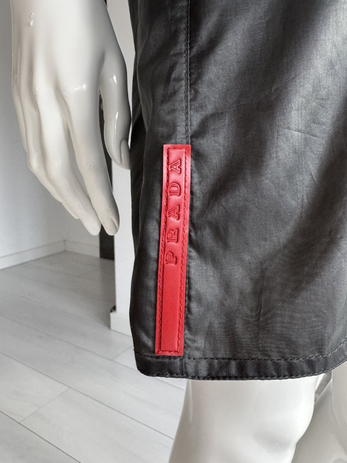 Prada Vintage Prada Sport olive mini dress archive 1999 rare Size M / US 6-8 / IT 42-44 - 7 Thumbnail
