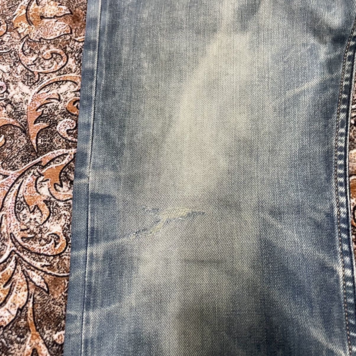 Diesel 🔥Vintage Diesel Industry Washed Ripped Distress Denim Jeans Size US 34 / EU 50 - 11 Thumbnail