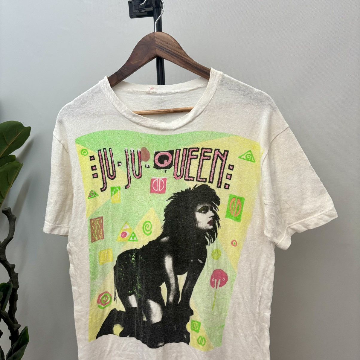 Band Tees × Vintage 80’s Siouxsie And The Banshees Ju-Ju Queen Shirt Size US S / EU 44-46 / 1 - 2 Thumbnail