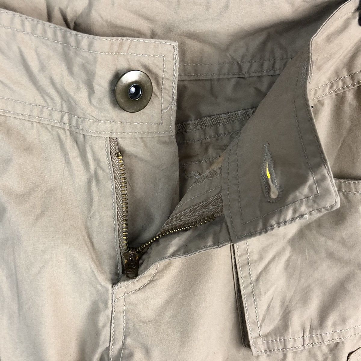 Japanese Brand Arnold Palmer Brown Cargo Multipocket Pants #A2565 Size 27" / US 4 / IT 40 - 15 Thumbnail