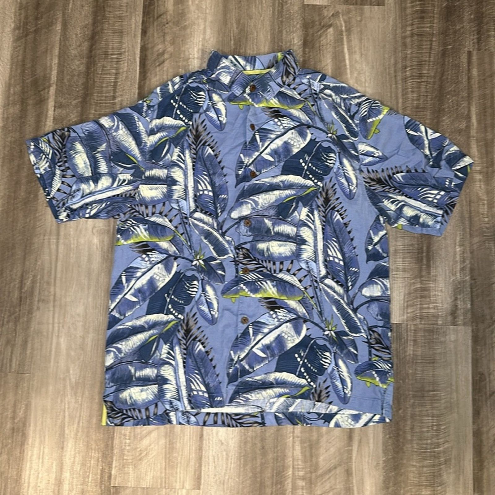 Tommy Bahama Tommy Bahama Original Fit Hawaiian Silk Short Sleeve - Large Size US L / EU 52-54 / 3 - 2 Thumbnail