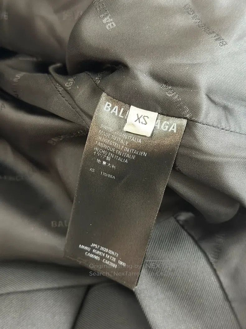 Balenciaga Balenciaga Black Long Trench Coat Size US XS / EU 42 / 0 - 3 Thumbnail