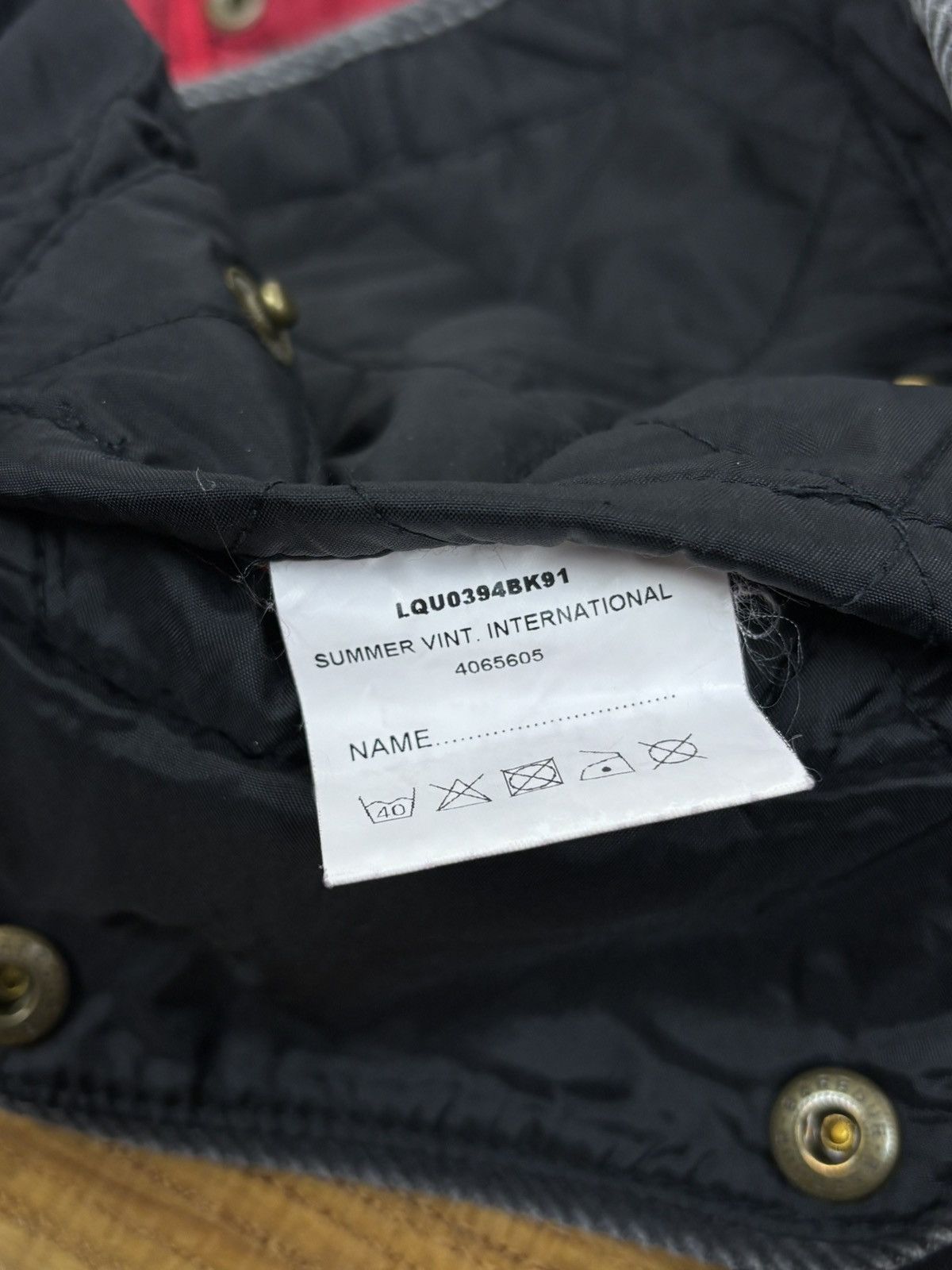 Barbour Barbour Summer Vintage International Quilted Jacket Black Size S / US 4 / IT 40 - 11 Thumbnail