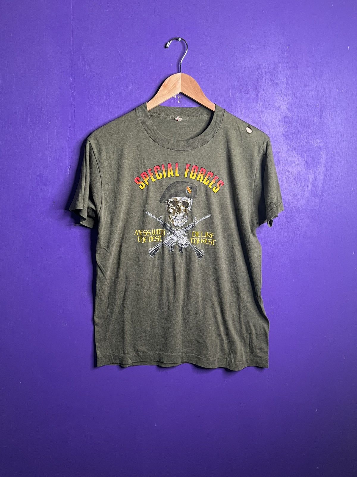 Made In Usa × Military × Vintage Vintage 80s special forces mess 