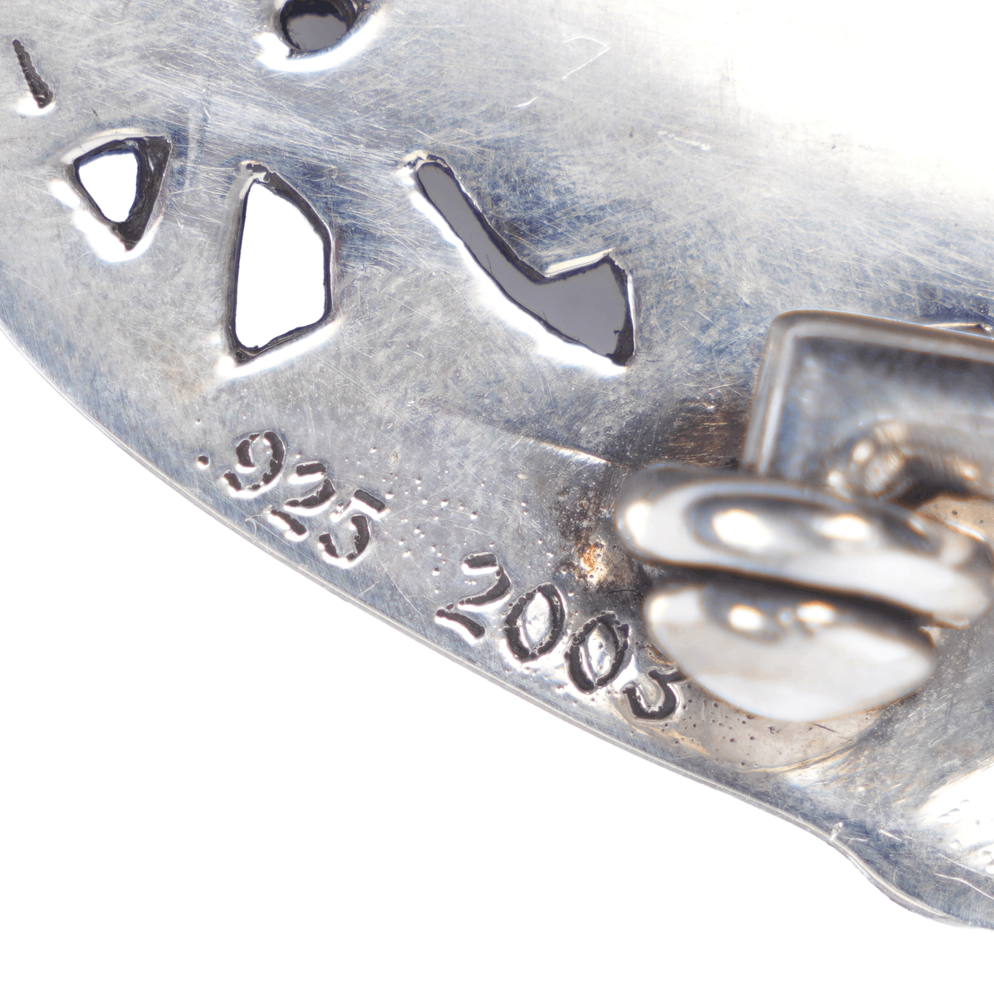 Chrome Hearts CHROME HEARTS CEMETERY BUCKLE WITH PLAIN BLACK STRAP Size 36 - 3 Thumbnail