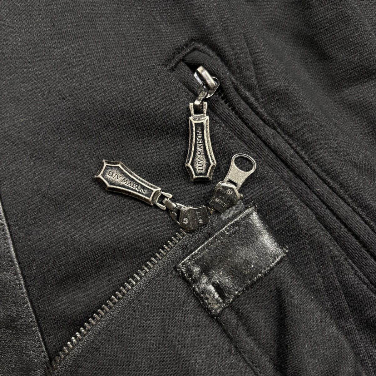 JACKROSE 2000s Luv Maison Jackrose - Vkei Style GIMP Zip Hoodie Size US M / EU 48-50 / 2 - 9 Thumbnail