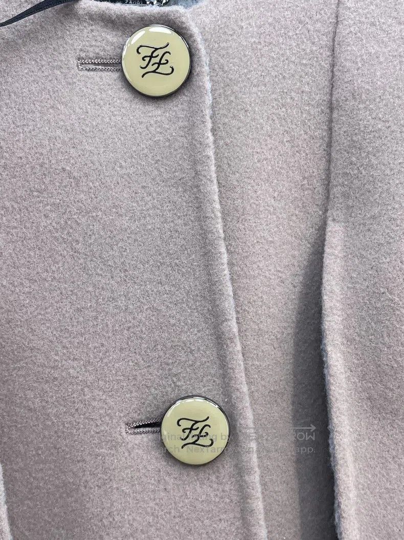 Fendi Fendi Fur Pockets Cloak Coat Size XS / US 0-2 / IT 36-38 - 4 Thumbnail
