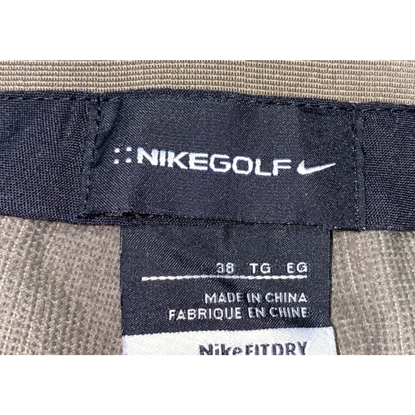 Nike Nike Golf Mens Golf Shorts, Brown, Polyester, 38, Regular Fit, Flat Front, Casual, Men Size US 38 / EU 54 - 5 Thumbnail