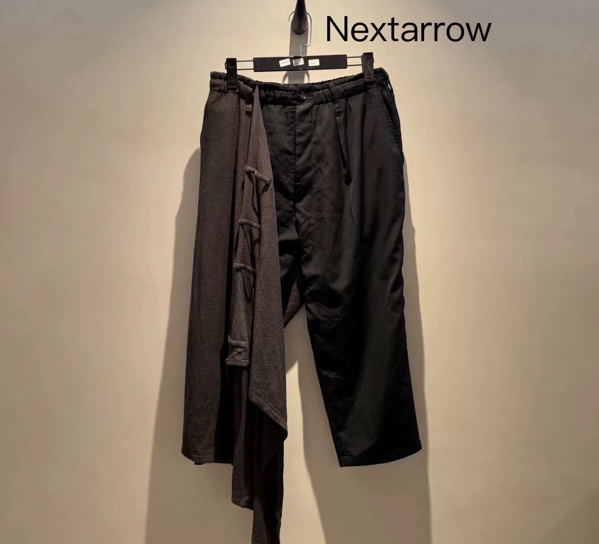 Yohji Yamamoto Yohji Yamamoto Yohji wool cotton skirt pants2412-Nextarrow Size US 32 / EU 48 - 1 Thumbnail