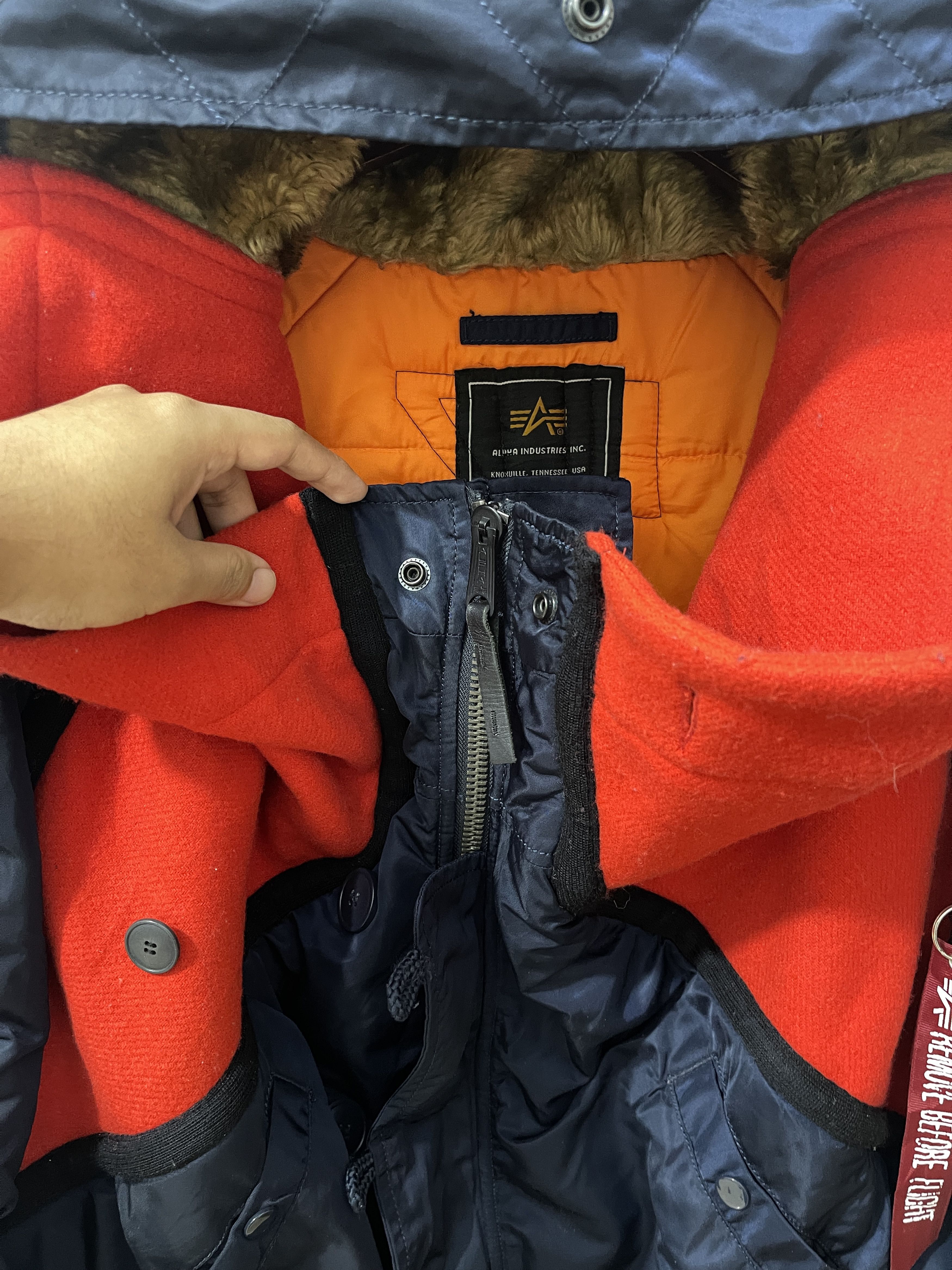 Alpha Industries Alpha Industries x Lutz Huelle France Rare Parka Jacket Size US S / EU 44-46 / 1 - 7 Thumbnail